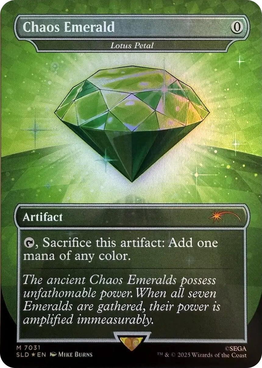 Chaos Emerald - Lotus Petal (7031) [Secret Lair Drop Series] | Gear Gaming Bentonville