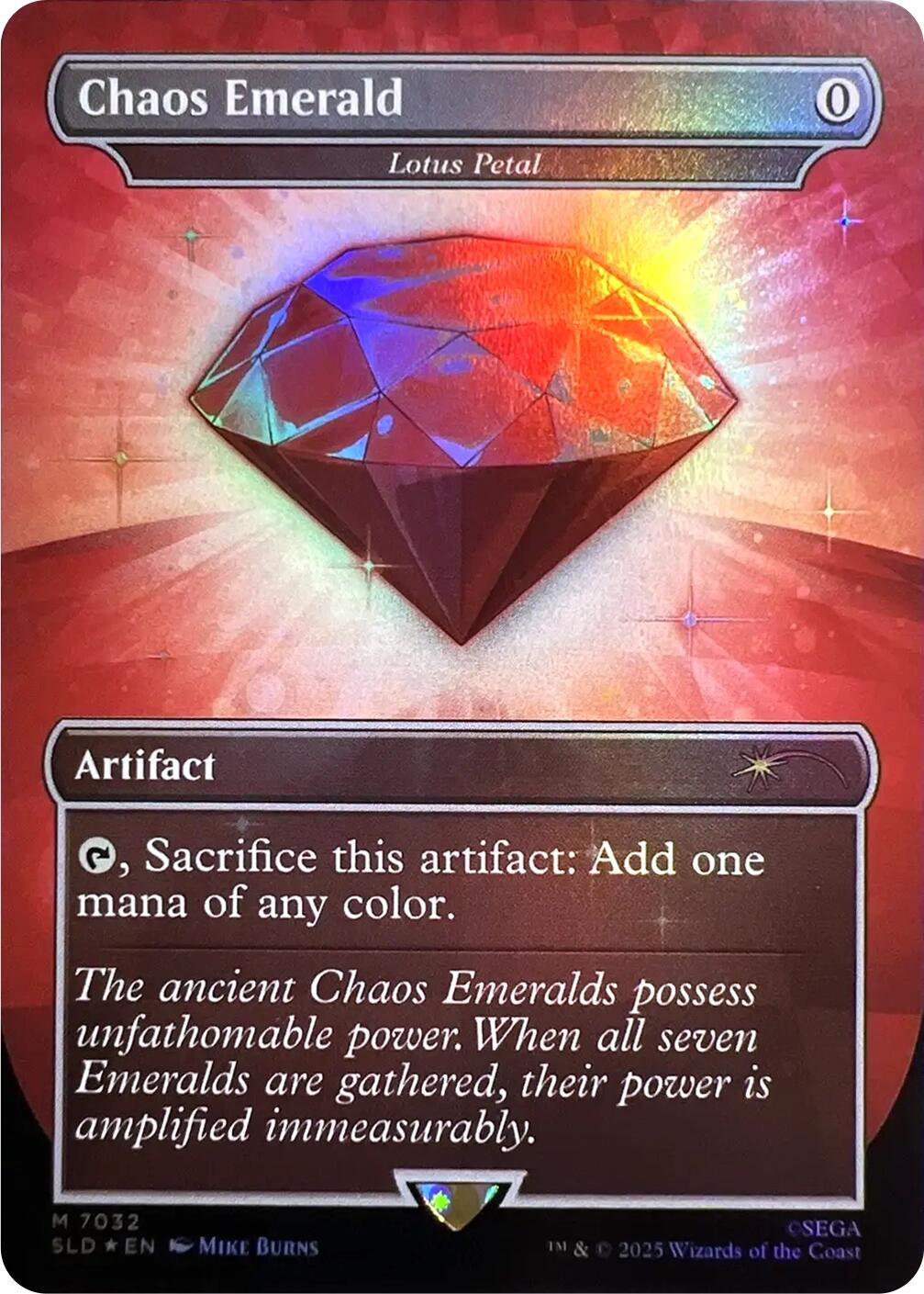 Chaos Emerald - Lotus Petal (7032) [Secret Lair Drop Series] | Gear Gaming Bentonville