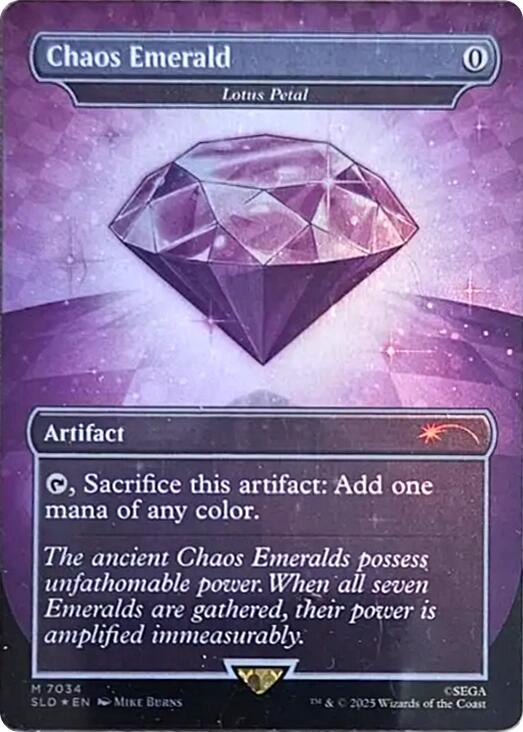 Chaos Emerald - Lotus Petal (7034) [Secret Lair Drop Series] | Gear Gaming Bentonville