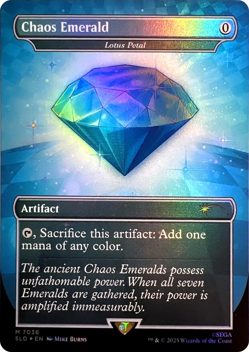 Chaos Emerald - Lotus Petal (7036) [Secret Lair Drop Series] | Gear Gaming Bentonville