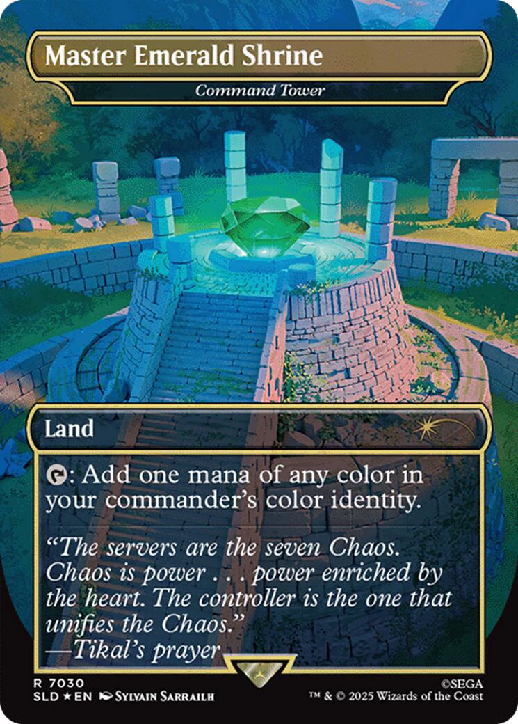 Master Emerald Shrine - Command Tower (7030) [Secret Lair Drop Series] | Gear Gaming Bentonville