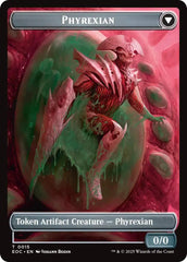 Incubator // Phyrexian Double-Sided Token [Edge of Eternities Commander Tokens] | Gear Gaming Bentonville