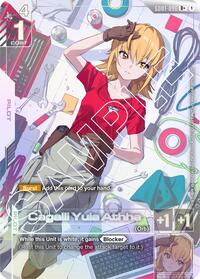 Cagalli Yula Athha (R+) (GD01-096) [Newtype Rising] | Gear Gaming Bentonville