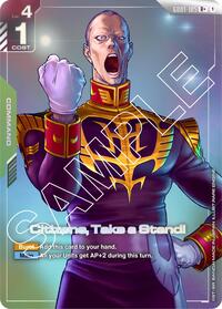 Citizens, Take a Stand! (R+) (GD01-105) [Newtype Rising] | Gear Gaming Bentonville