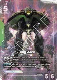 Big Zam (R+) (GD01-027) [Newtype Rising] | Gear Gaming Bentonville