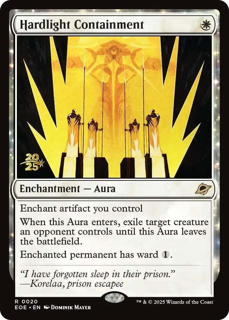 Hardlight Containment [Edge of Eternities Prerelease Promos] | Gear Gaming Bentonville