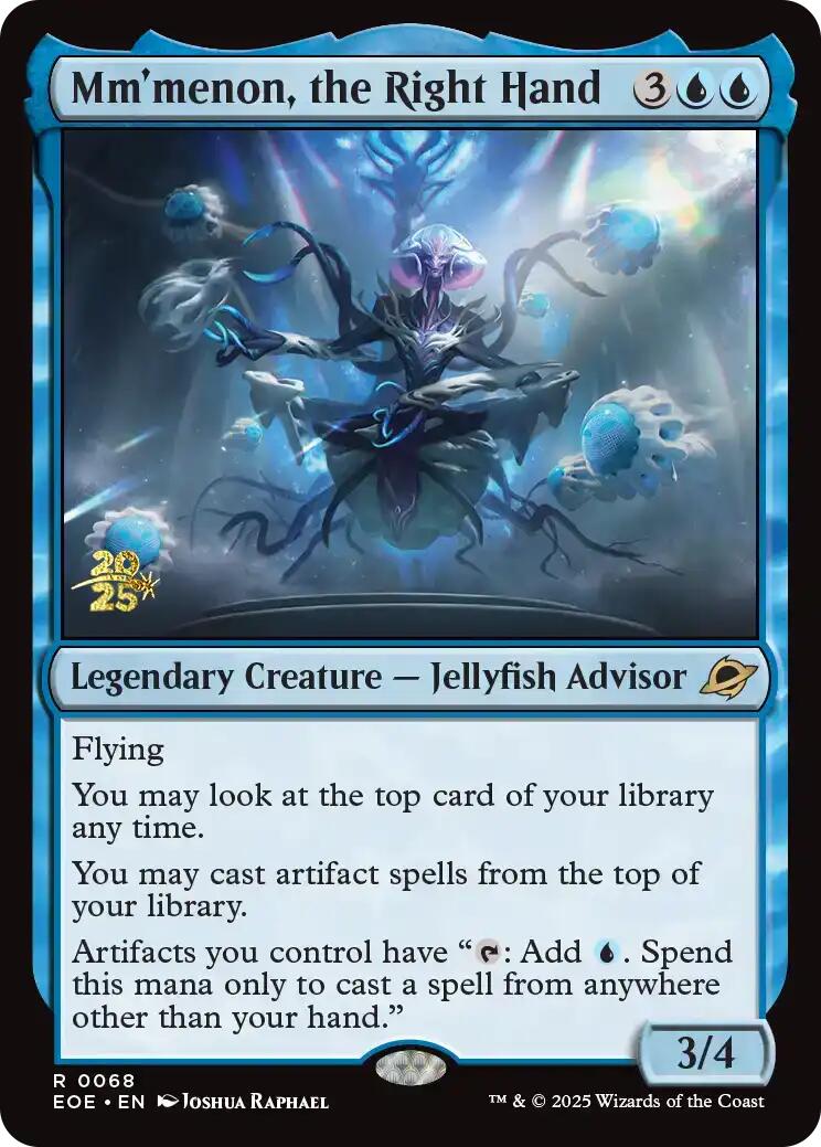 Mm'menon, the Right Hand [Edge of Eternities Prerelease Promos] | Gear Gaming Bentonville