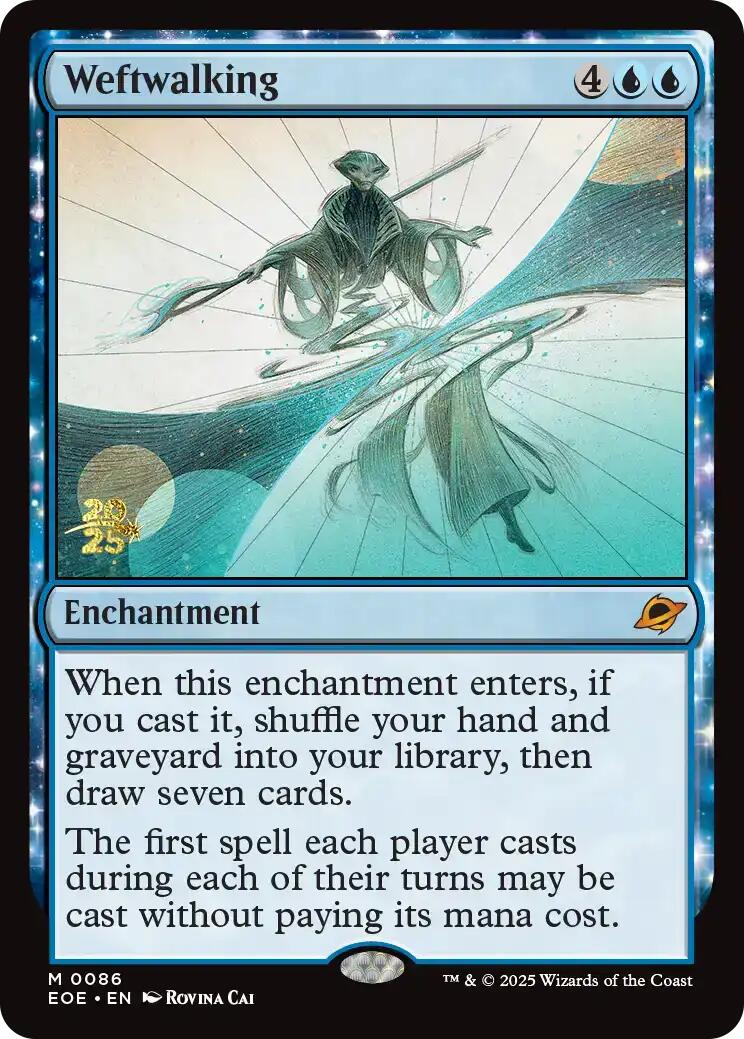 Weftwalking [Edge of Eternities Prerelease Promos] | Gear Gaming Bentonville