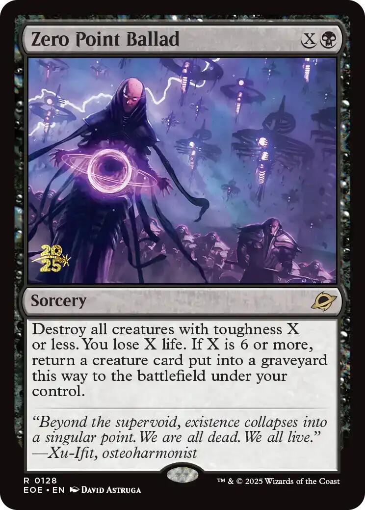 Zero Point Ballad [Edge of Eternities Prerelease Promos] | Gear Gaming Bentonville