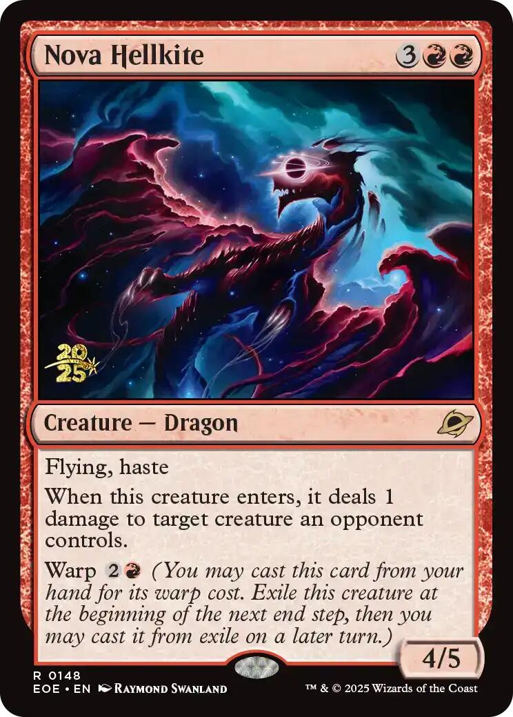 Nova Hellkite [Edge of Eternities Prerelease Promos] | Gear Gaming Bentonville