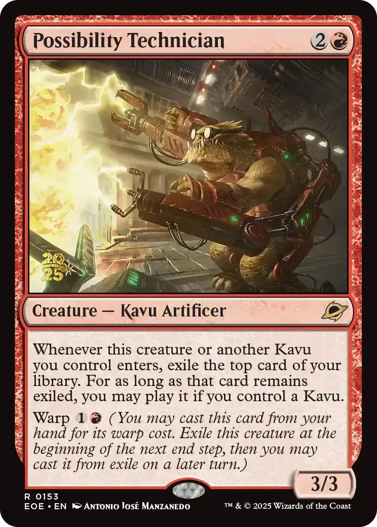 Possibility Technician [Edge of Eternities Prerelease Promos] | Gear Gaming Bentonville