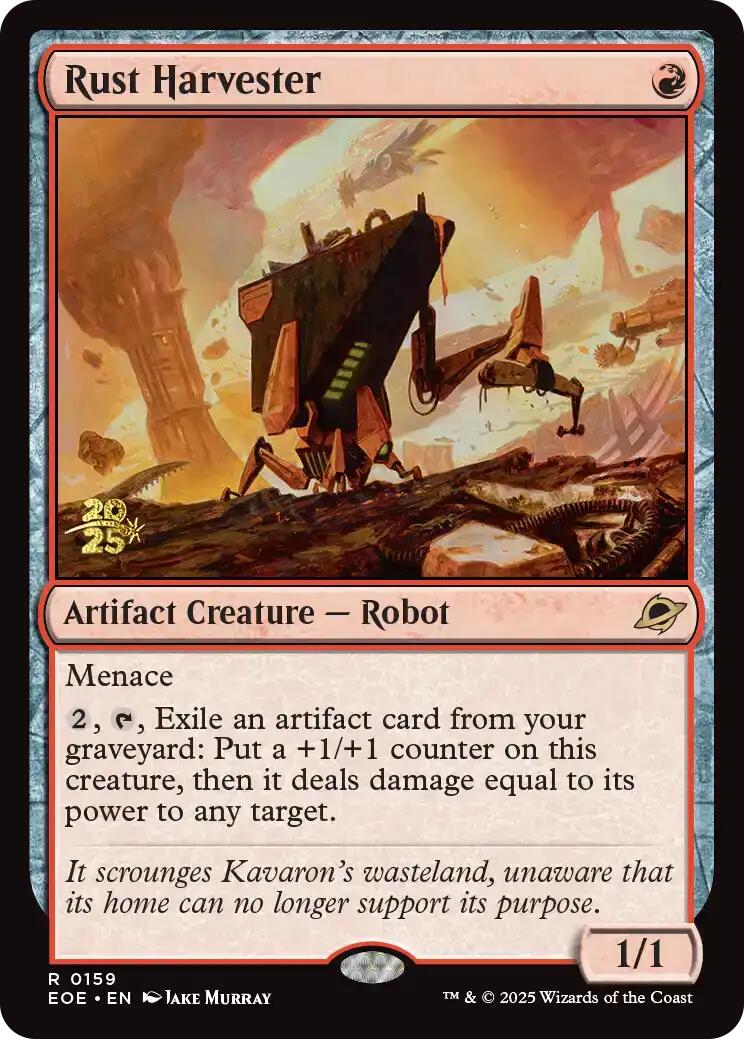 Rust Harvester [Edge of Eternities Prerelease Promos] | Gear Gaming Bentonville