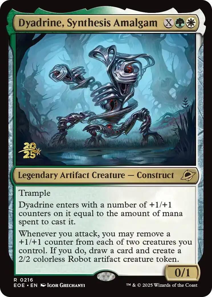 Dyadrine, Synthesis Amalgam [Edge of Eternities Prerelease Promos] | Gear Gaming Bentonville