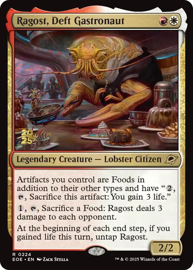 Ragost, Deft Gastronaut [Edge of Eternities Prerelease Promos] | Gear Gaming Bentonville
