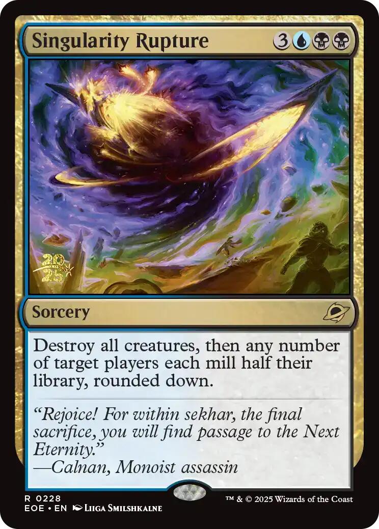 Singularity Rupture [Edge of Eternities Prerelease Promos] | Gear Gaming Bentonville