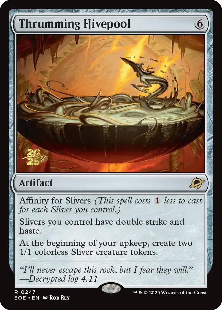 Thrumming Hivepool [Edge of Eternities Prerelease Promos] | Gear Gaming Bentonville