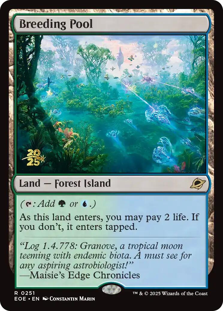 Breeding Pool [Edge of Eternities Prerelease Promos] | Gear Gaming Bentonville