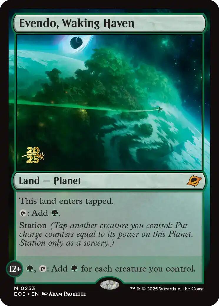 Evendo, Waking Haven [Edge of Eternities Prerelease Promos] | Gear Gaming Bentonville