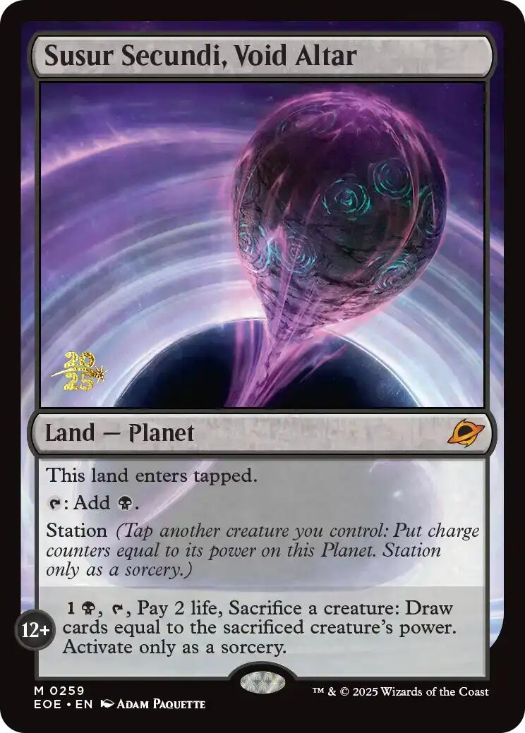 Susur Secundi, Void Altar [Edge of Eternities Prerelease Promos] | Gear Gaming Bentonville
