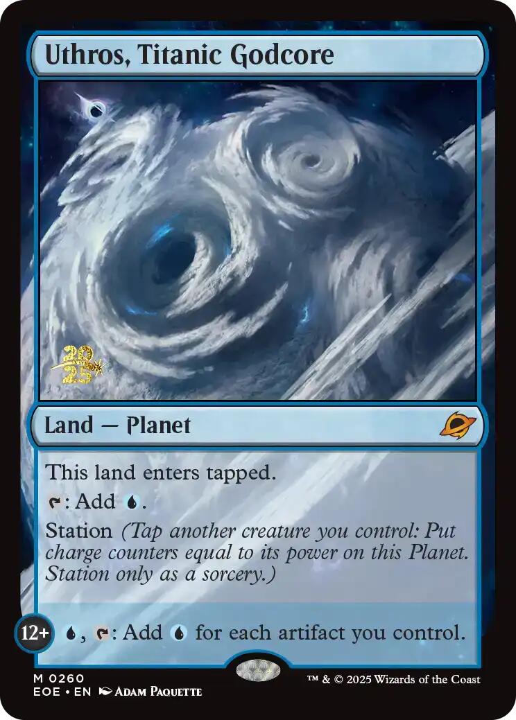 Uthros, Titanic Godcore [Edge of Eternities Prerelease Promos] | Gear Gaming Bentonville