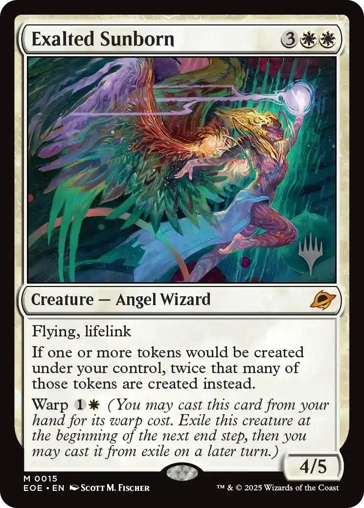 Exalted Sunborn [Edge of Eternities Promo Pack] | Gear Gaming Bentonville