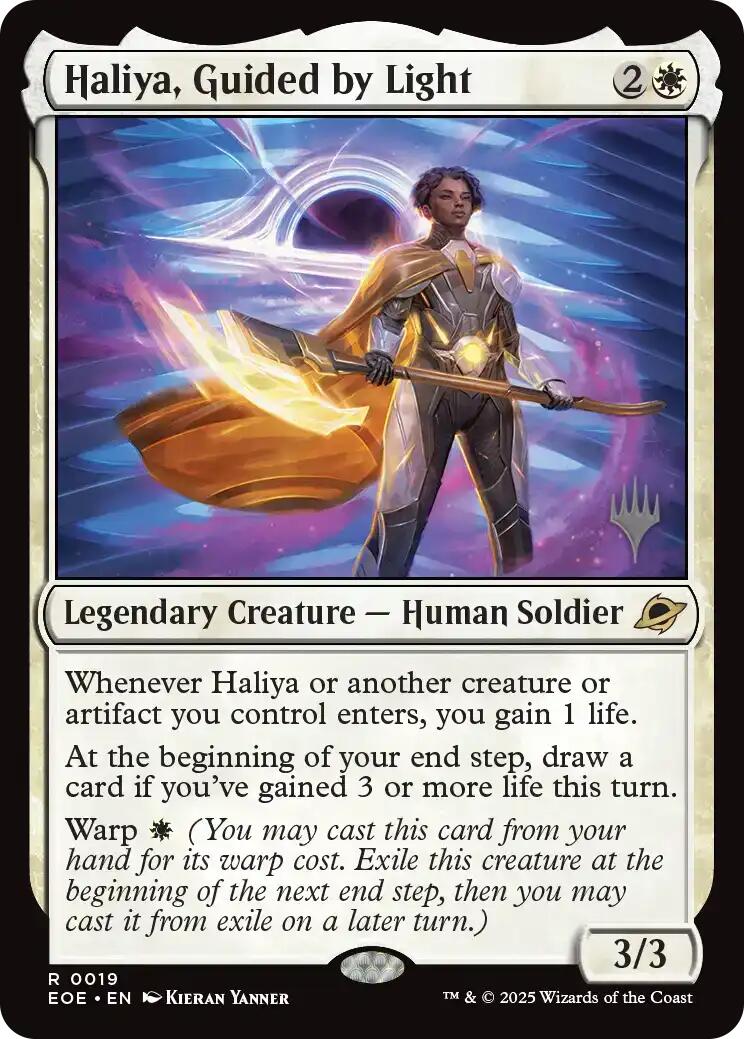 Haliya, Guided by Light [Edge of Eternities Promo Pack] | Gear Gaming Bentonville