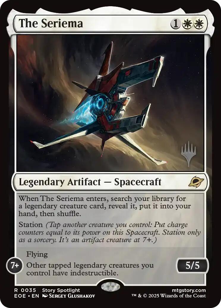 The Seriema [Edge of Eternities Promo Pack] | Gear Gaming Bentonville