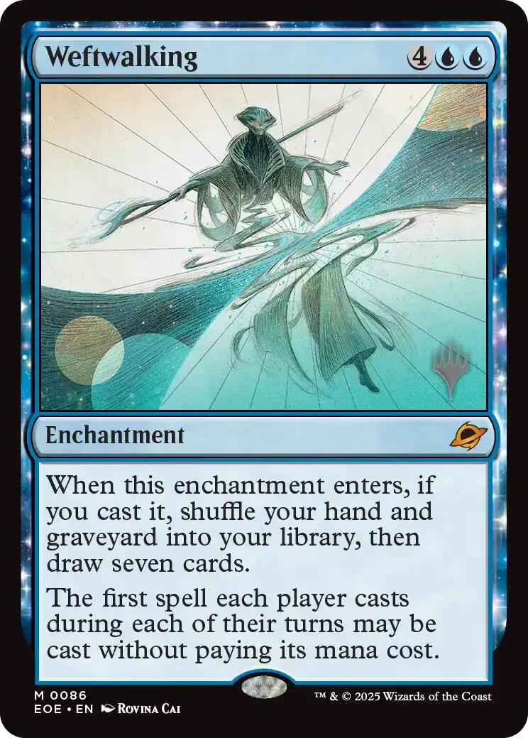 Weftwalking [Edge of Eternities Promo Pack] | Gear Gaming Bentonville