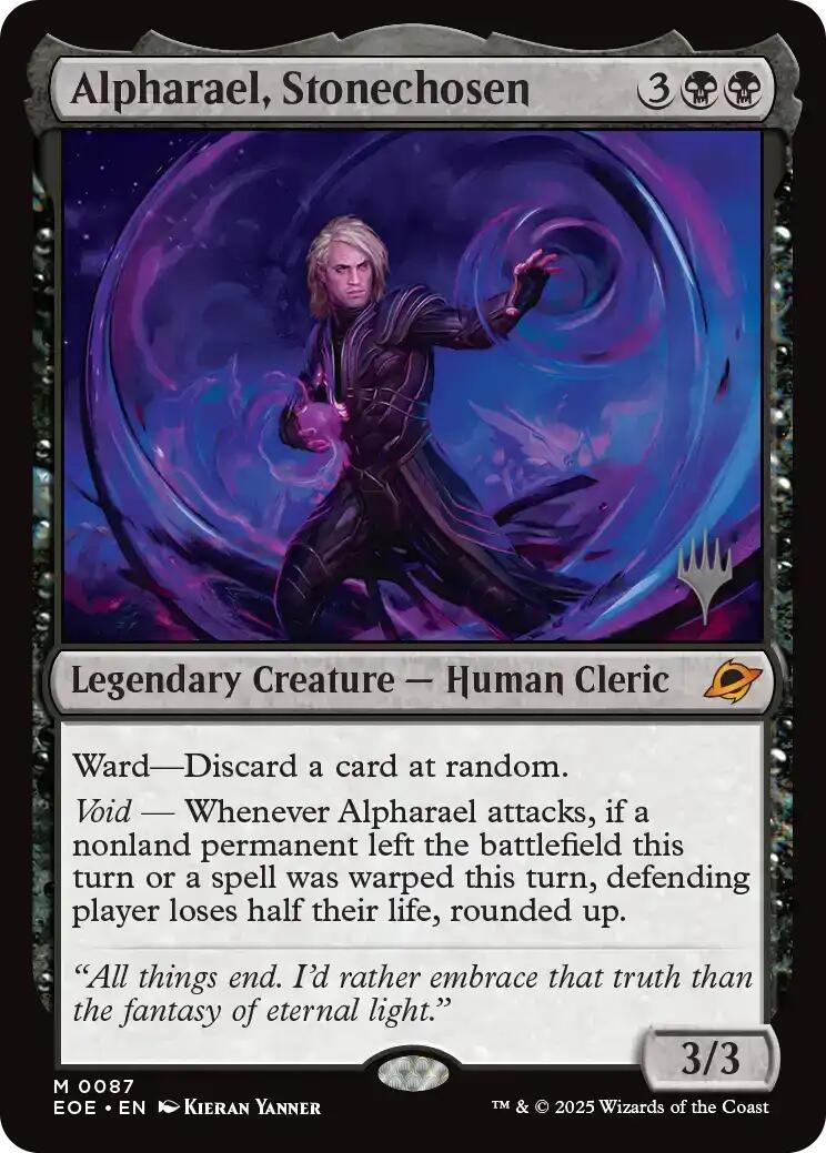 Alpharael, Stonechosen [Edge of Eternities Promo Pack] | Gear Gaming Bentonville