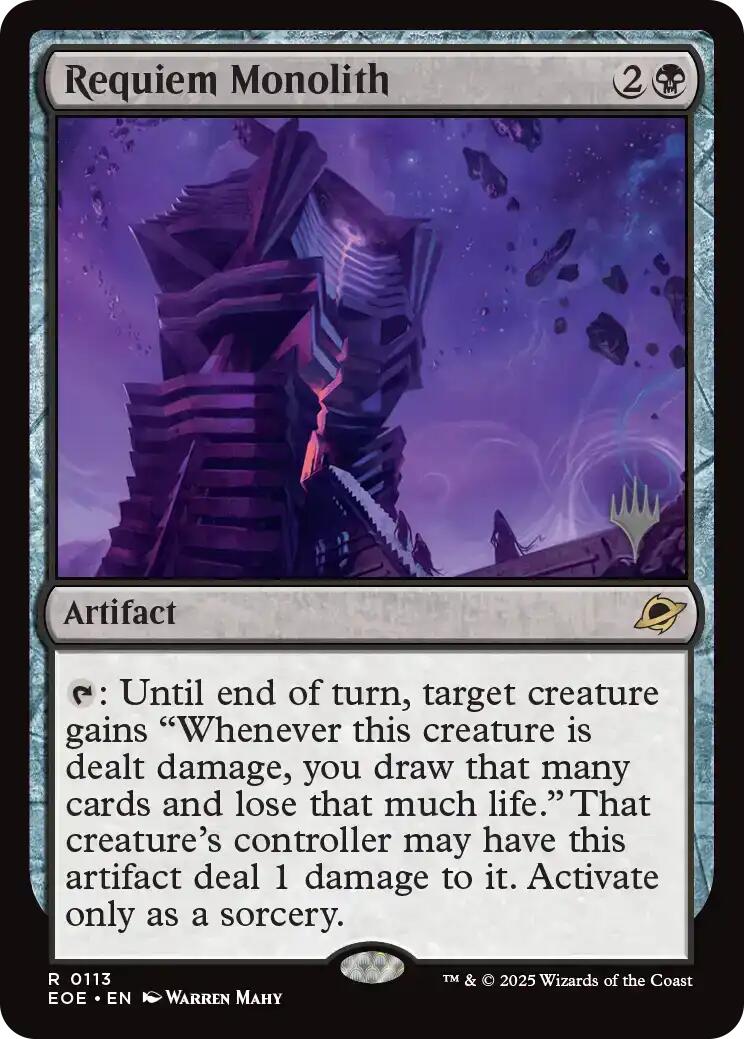 Requiem Monolith [Edge of Eternities Promo Pack] | Gear Gaming Bentonville