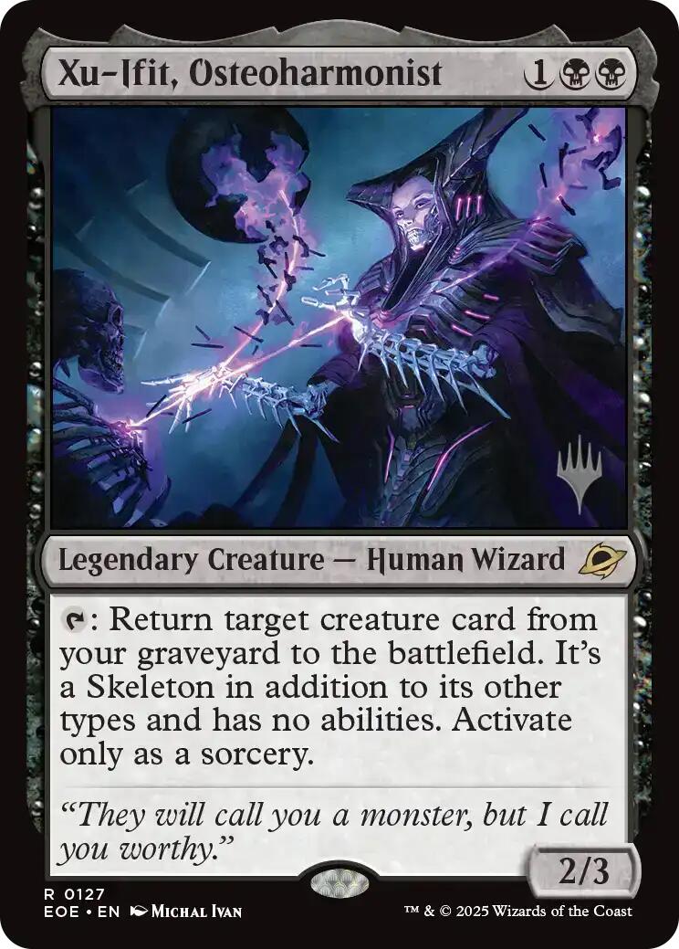 Xu-Ifit, Osteoharmonist [Edge of Eternities Promo Pack] | Gear Gaming Bentonville