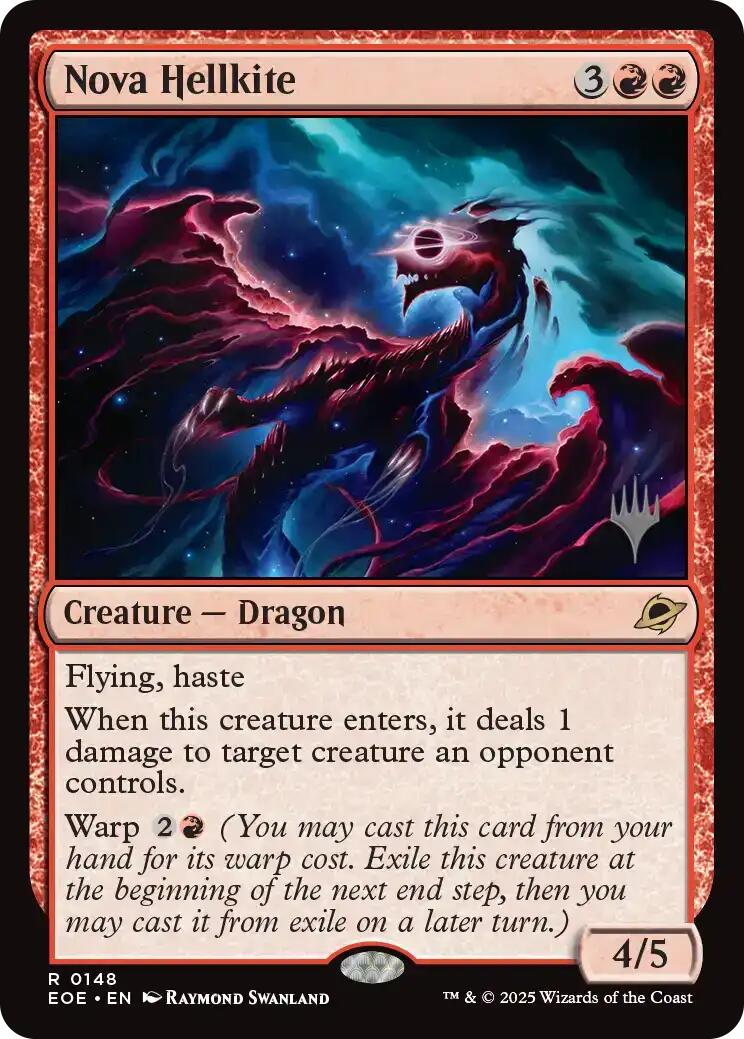 Nova Hellkite [Edge of Eternities Promo Pack] | Gear Gaming Bentonville