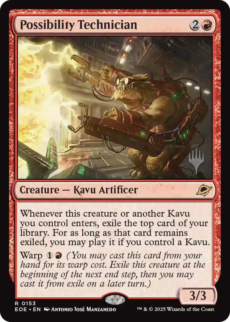 Possibility Technician [Edge of Eternities Promo Pack] | Gear Gaming Bentonville