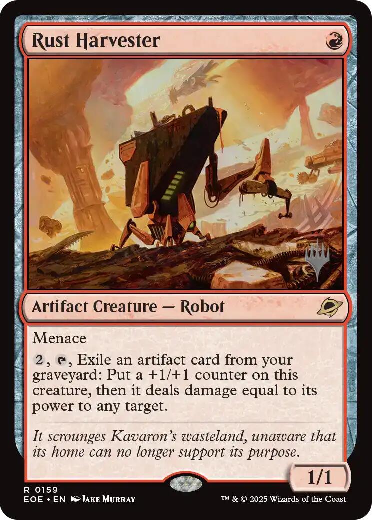 Rust Harvester [Edge of Eternities Promo Pack] | Gear Gaming Bentonville