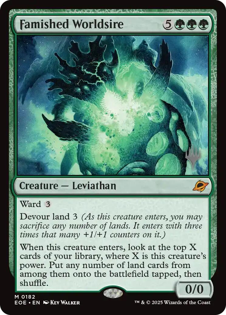 Famished Worldsire [Edge of Eternities Promo Pack] | Gear Gaming Bentonville