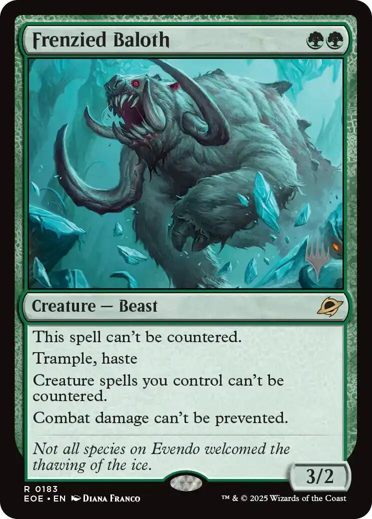 Frenzied Baloth [Edge of Eternities Promo Pack] | Gear Gaming Bentonville