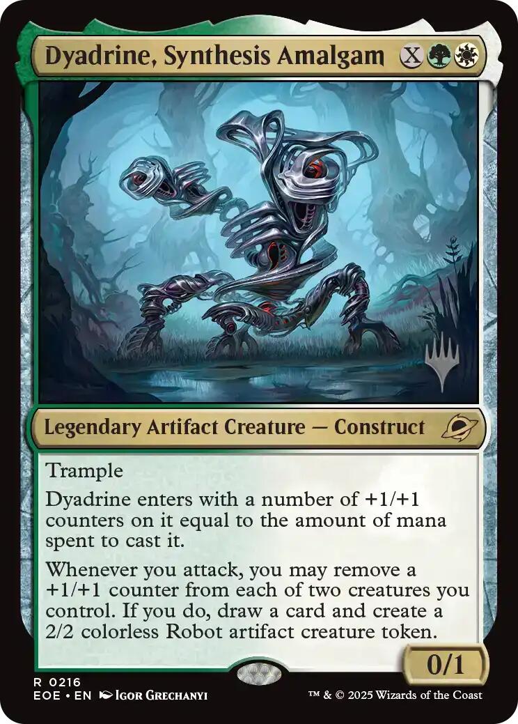 Dyadrine, Synthesis Amalgam [Edge of Eternities Promo Pack] | Gear Gaming Bentonville