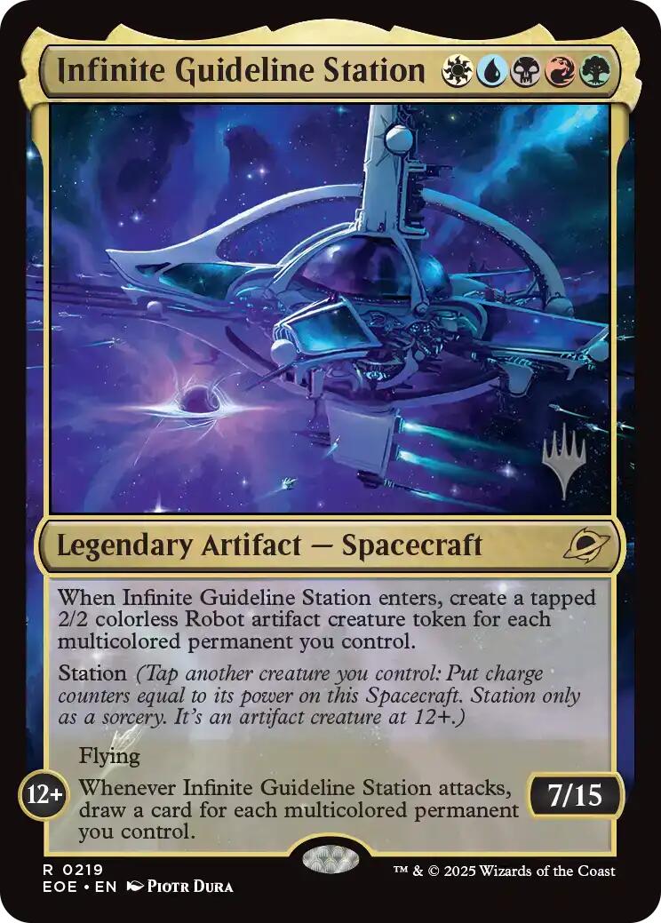 Infinite Guideline Station [Edge of Eternities Promo Pack] | Gear Gaming Bentonville