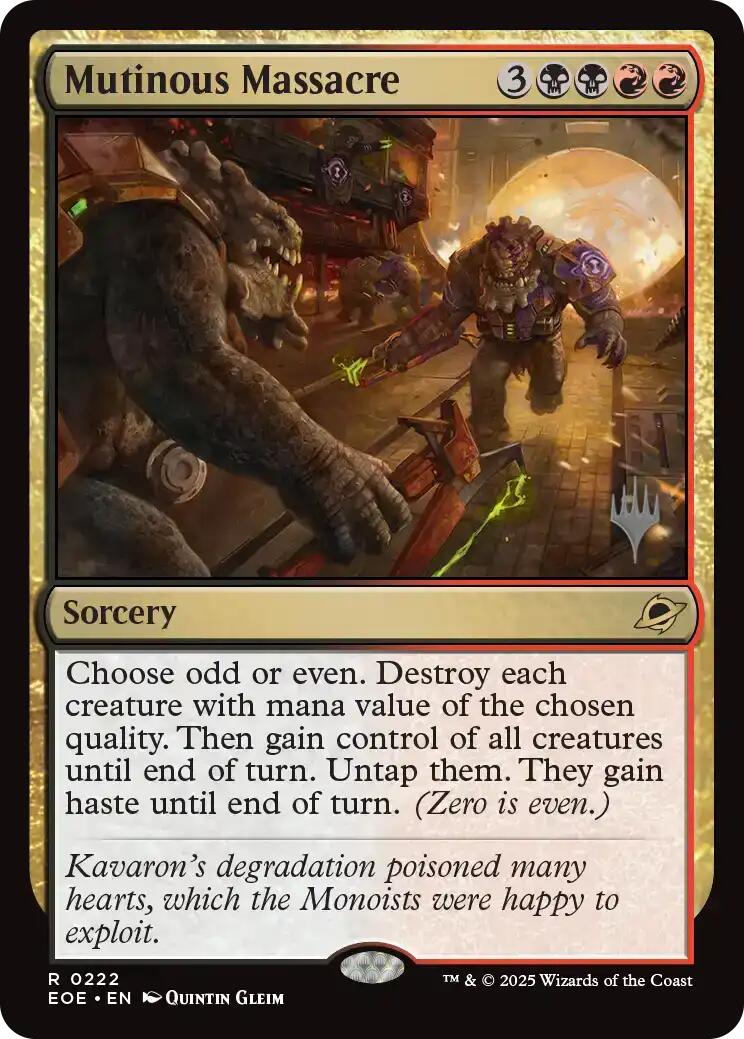 Mutinous Massacre [Edge of Eternities Promo Pack] | Gear Gaming Bentonville
