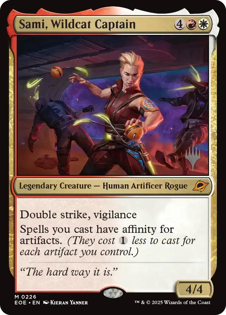 Sami, Wildcat Captain [Edge of Eternities Promo Pack] | Gear Gaming Bentonville