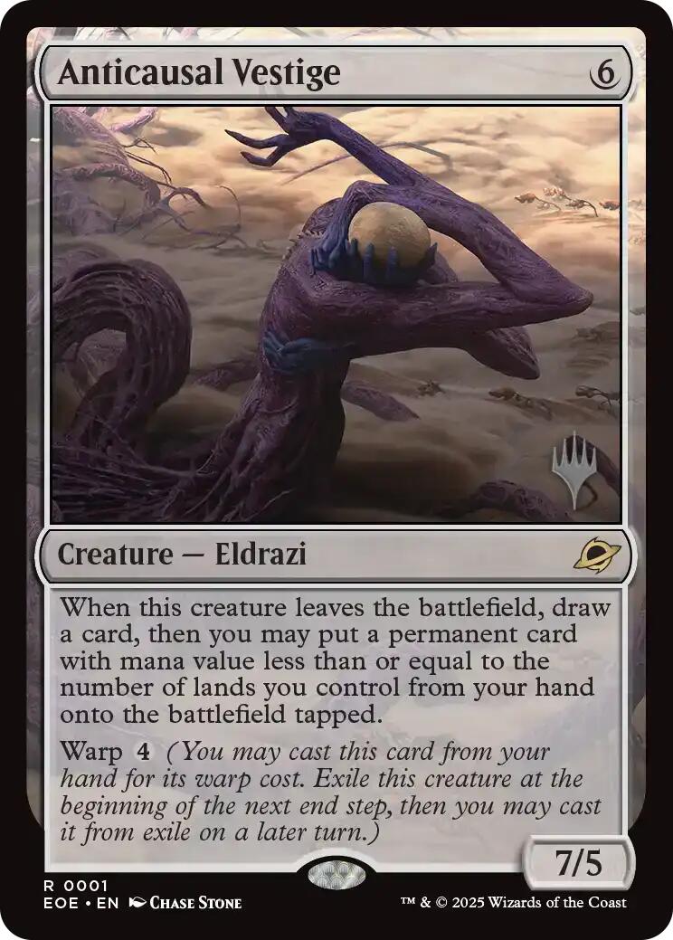 Anticausal Vestige [Edge of Eternities Promo Pack] | Gear Gaming Bentonville