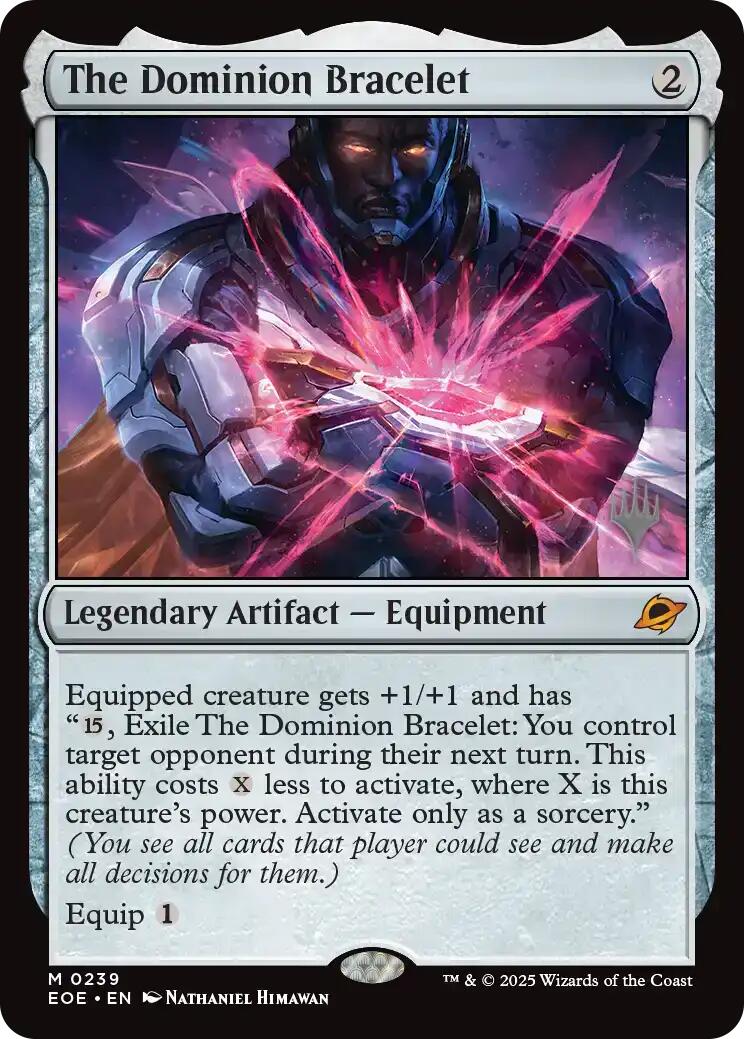 The Dominion Bracelet [Edge of Eternities Promo Pack] | Gear Gaming Bentonville