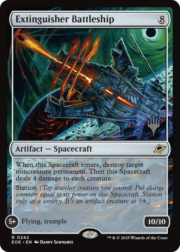 Extinguisher Battleship [Edge of Eternities Promo Pack] | Gear Gaming Bentonville