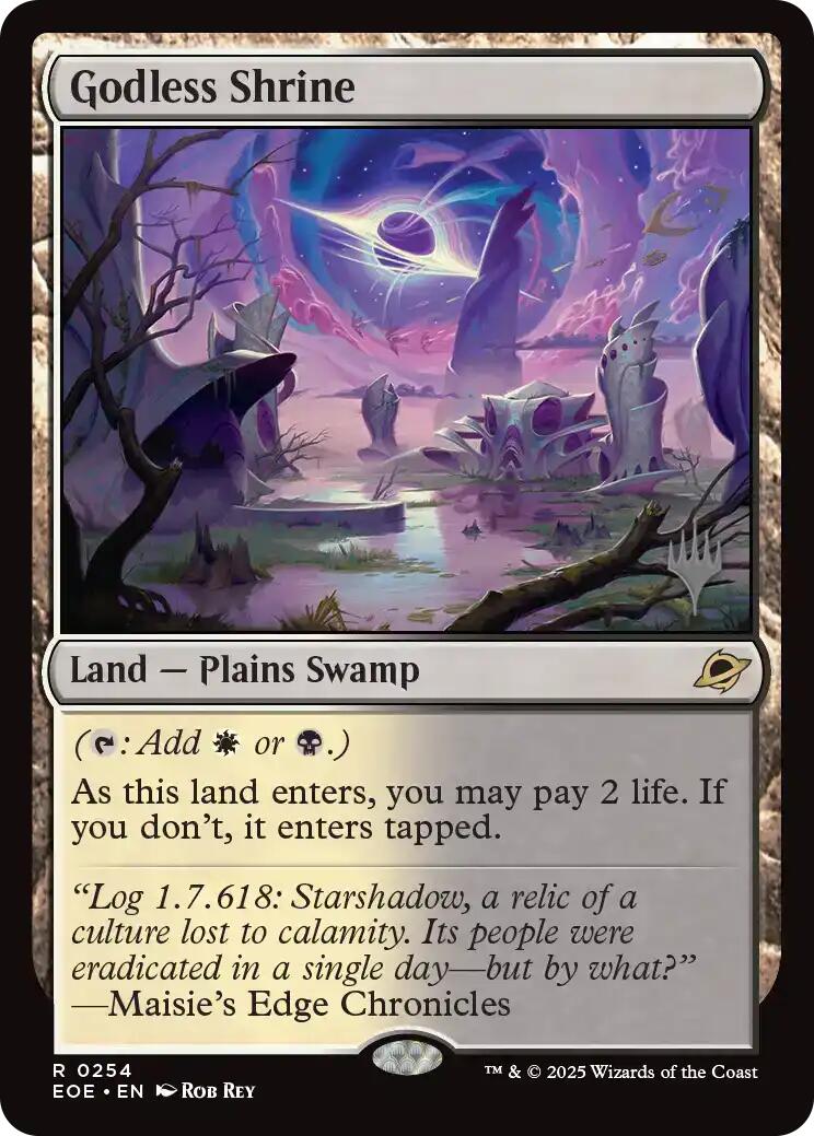 Godless Shrine [Edge of Eternities Promo Pack] | Gear Gaming Bentonville