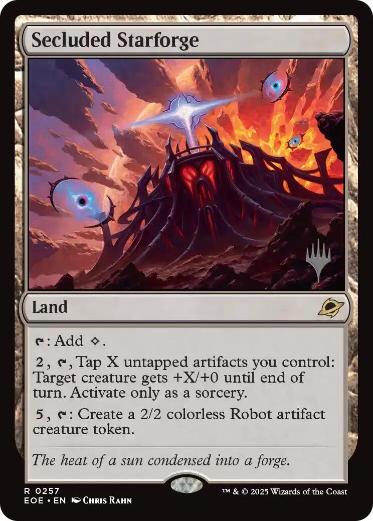 Secluded Starforge [Edge of Eternities Promo Pack] | Gear Gaming Bentonville