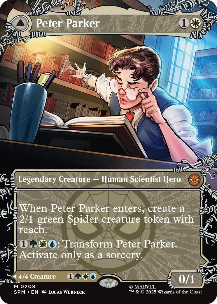 Peter Parker (0208) (Borderless) [Marvel's Spider-Man] | Gear Gaming Bentonville