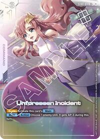 Unforeseen Incident (Store Tournament Winner Pack 01) (ST01-014) [Gundam Promotional Cards] | Gear Gaming Bentonville