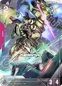 Kshatriya (GD01-051) (Store Tournament Winner Pack 01) (GD01-051) [Gundam Promotional Cards] | Gear Gaming Bentonville