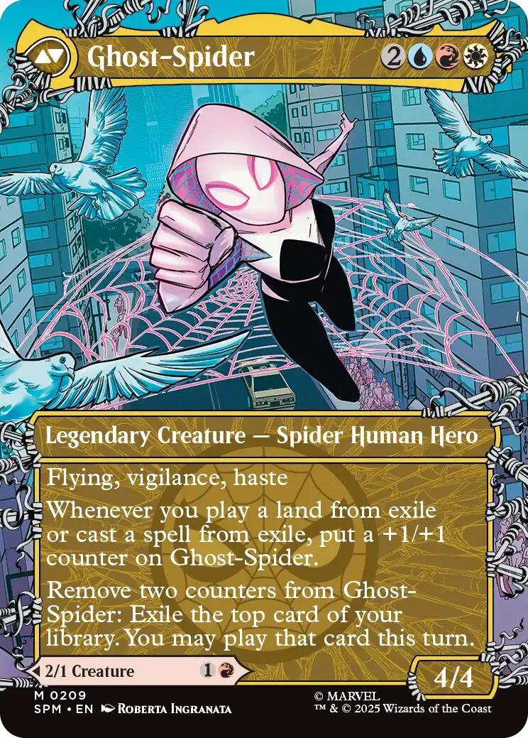 Gwen Stacy (0209) (Borderless) [Marvel's Spider-Man] | Gear Gaming Bentonville