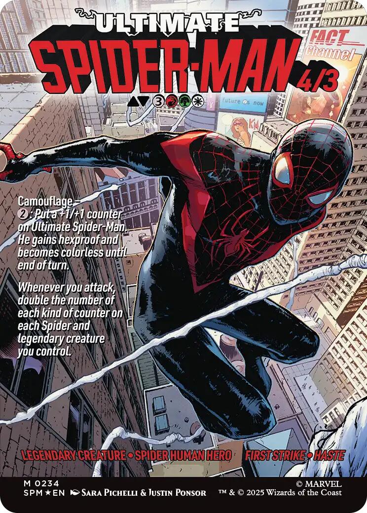 Miles Morales (0234) (Borderless) [Marvel's Spider-Man] | Gear Gaming Bentonville